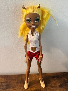 Monster High Clawdia Wolf Doll 2013 Pack of Trouble Frights Camera Action